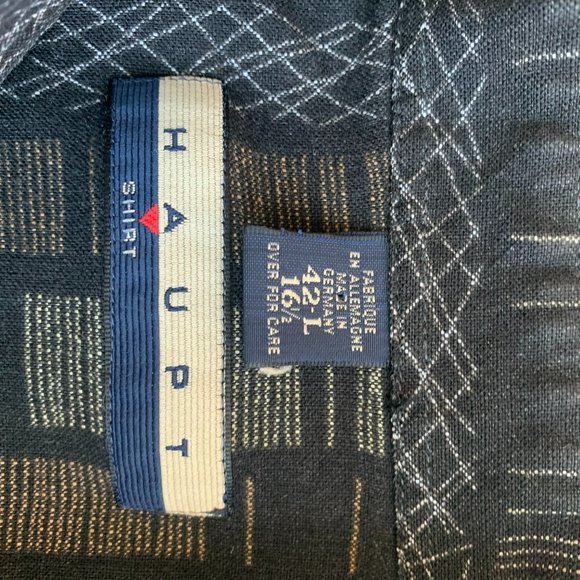 Haupt Germany Modern Design Shirt Size L - Picture 2 of 4